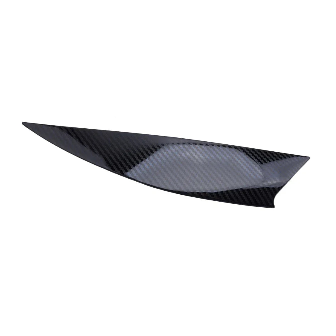 2 x Carbon Fiber Headlight Eyelid Covers for Nissan Sentra (2013-2019)