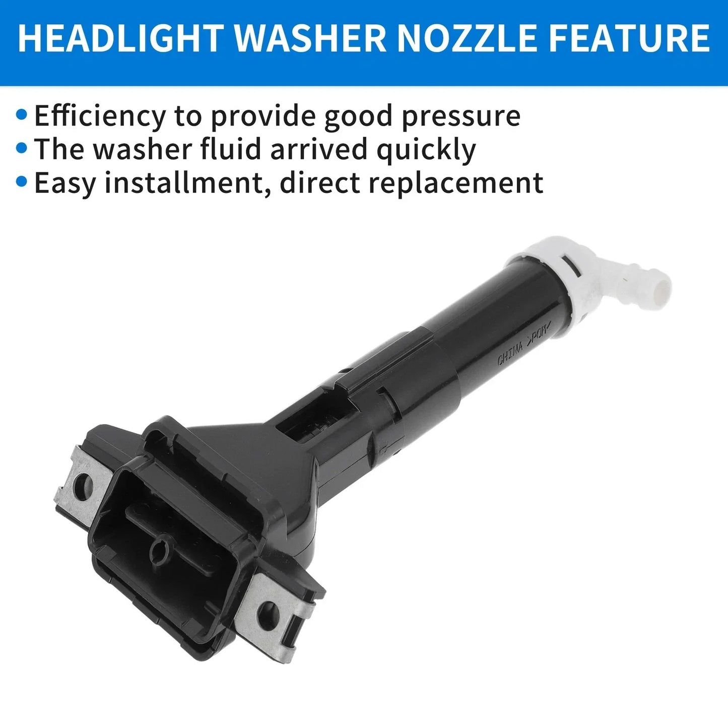Front Driver Side Headlight Washer Nozzle for Honda CR-V (2012-2018)