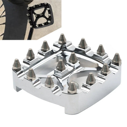 CNC Brake Pedal Pad Cover for Harley Dyna Sportster XL883 Softail XG (2004-2023)