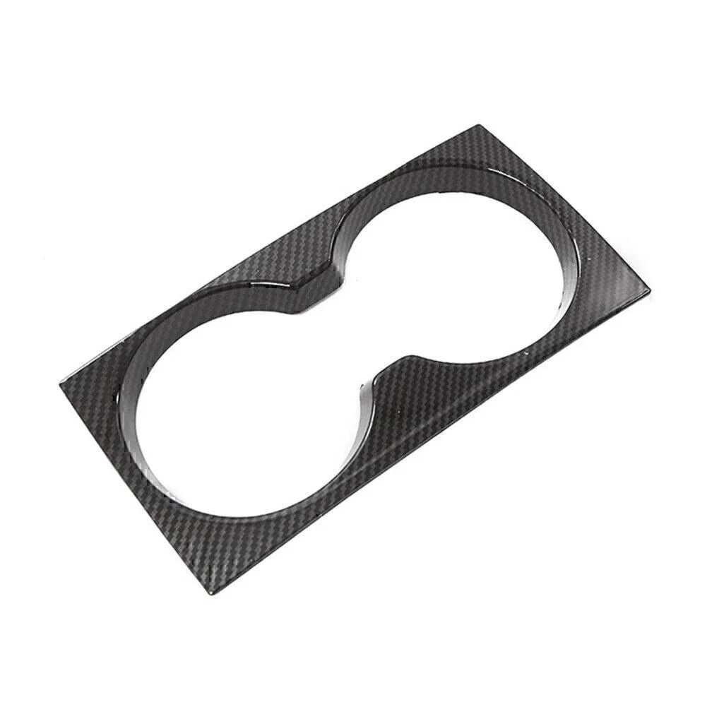 Carbon Fiber Central Console Cup Cover Trim for Mazda 3 (2020-2021)
