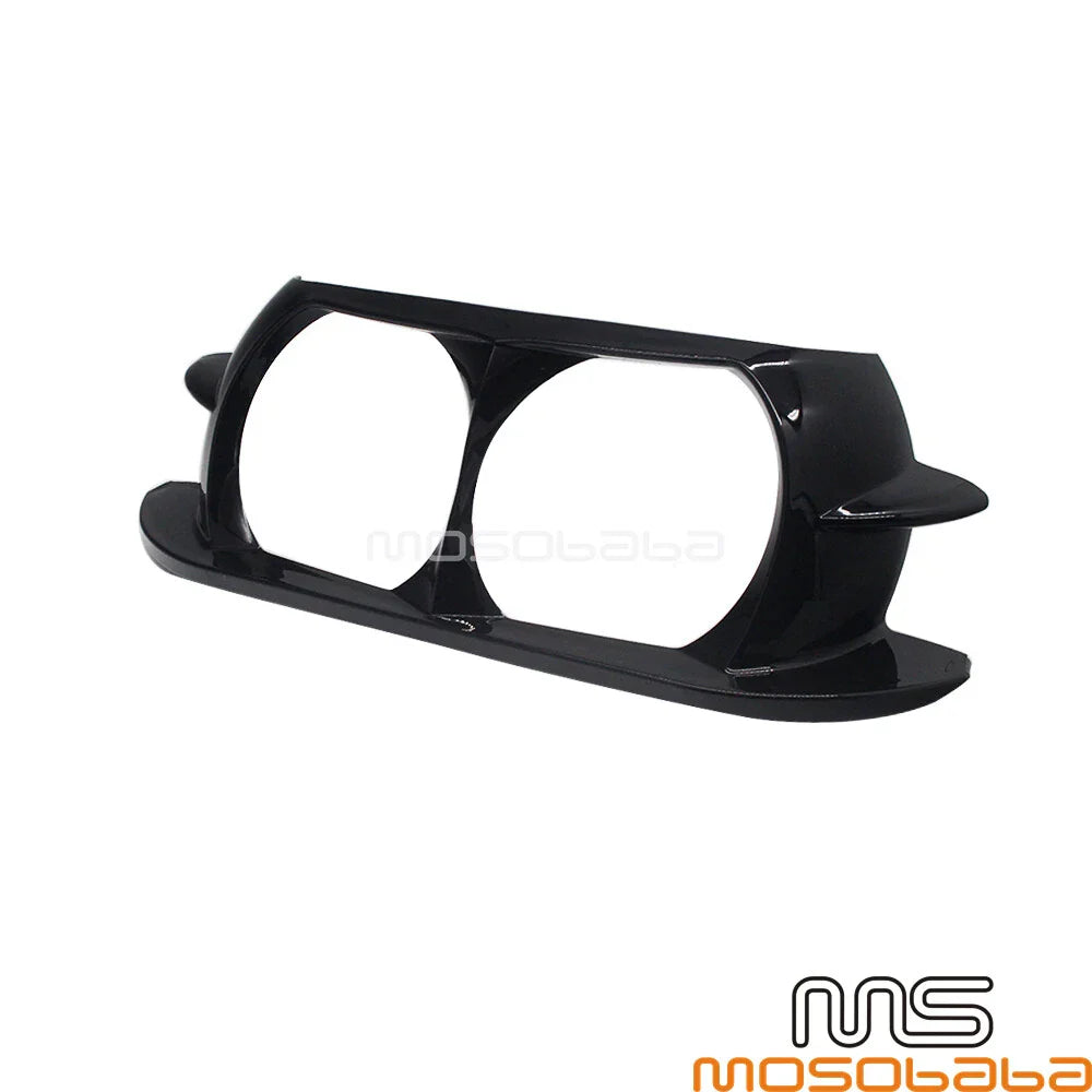 Black Headlight Lamp Trim Cover Bezel for Harley Road Glide (2015-2023)