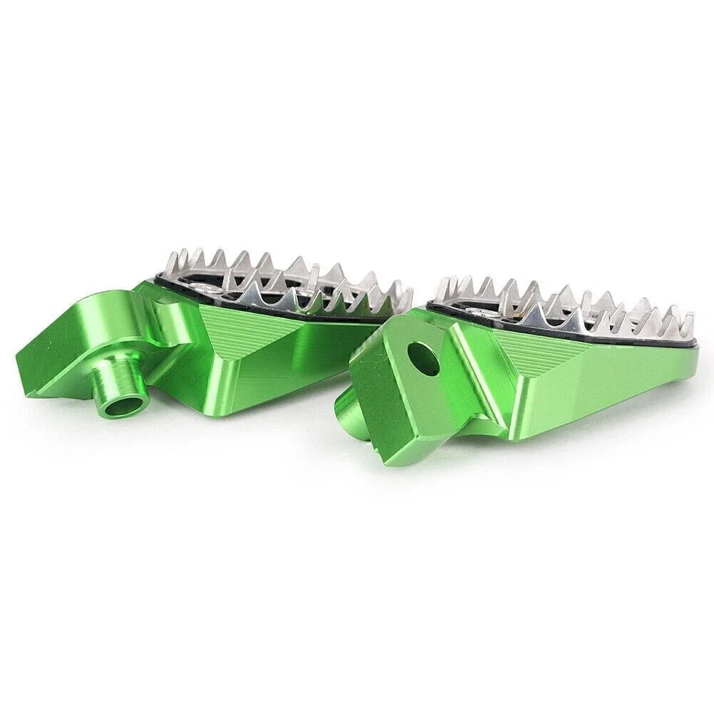 Shark Teeth Dirt Bike Foot Pegs for YAMAHA YZ85 YZ125 YZ250 YZ450F (1999-2015)