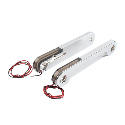 LED Flush Fork Turn Signal Brackets for Harley Street Glide, Electra Glide (2014-2023)