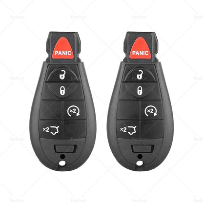 Keyless Remote Key Fob Shell for Jeep Grand Cherokee (2008-2012)