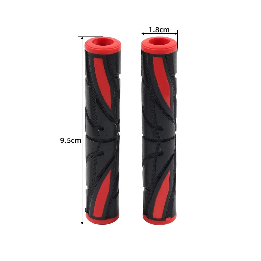 Universal Blue Brake Clutch Handle Bar Grips for Motorcycles