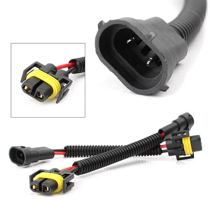 H11 H8 Extension Wiring Harness Socket Connector for Headlight Fog Light