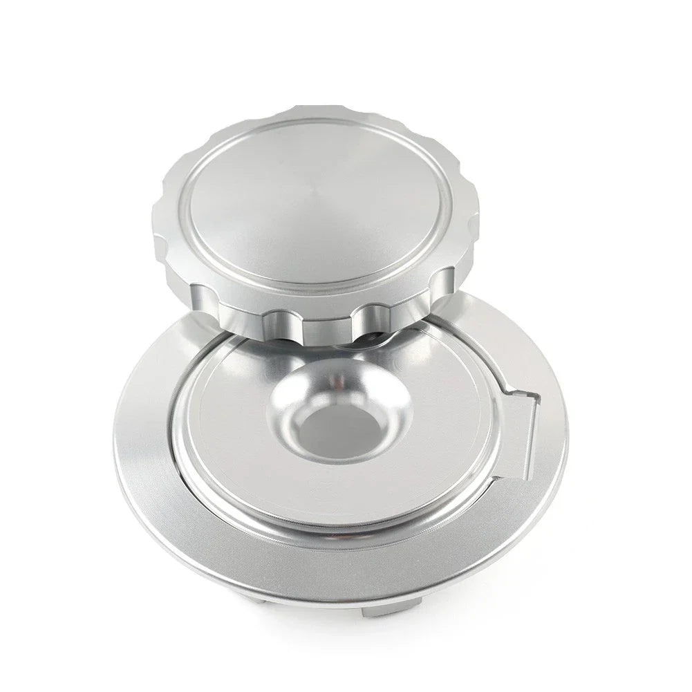 Chrome Aluminum Fuel Gas Tank Cover Cap for BMW R NINE T R9T (2014-2023)