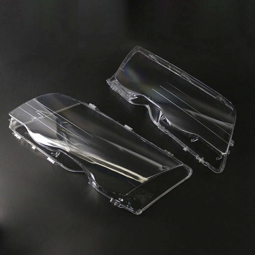 Transparent Front Headlight Lens Cover for BMW 3 Series E46 Sedan (98-01)