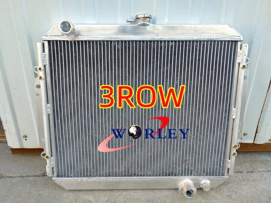 Aluminum Radiator + Fan for Holden Rodeo TF G3 G6 G7 (1988-1997)