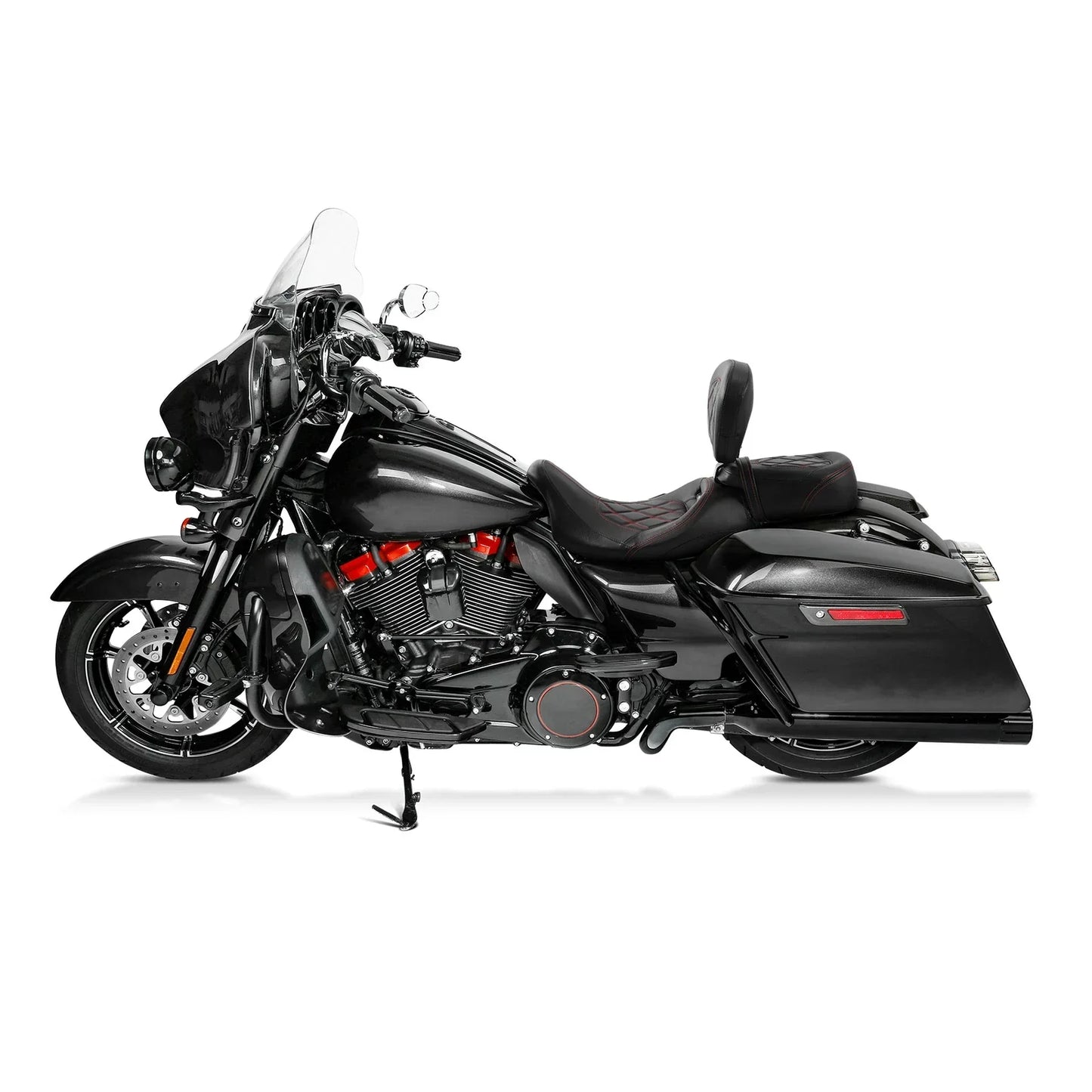 Driver Backrest Pad for Harley Electra Street Road King Glide (2009-2023)
