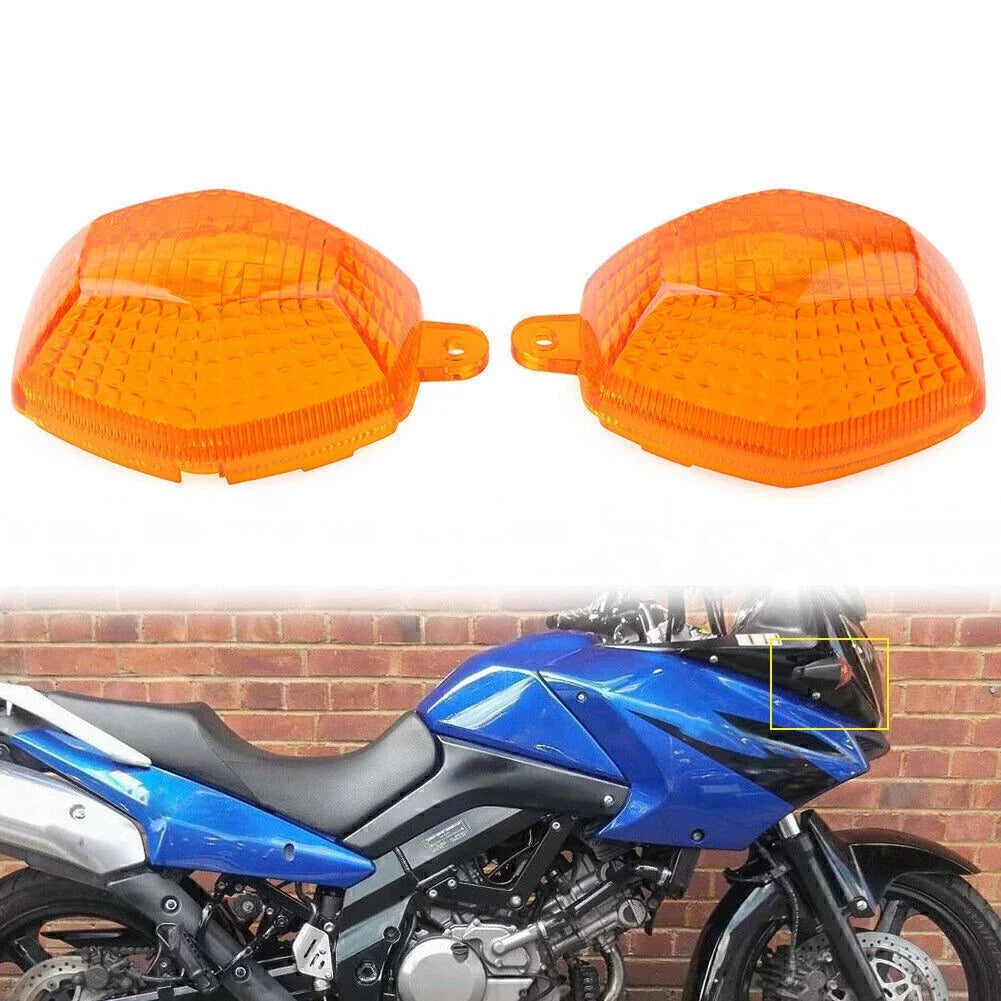 Amber Turn Signal Light Lens Cover for SUZUKI GSX DL 650 1250 600 (2004-2019)