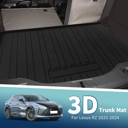 Cargo Liner Rear Trunk Mat for Lexus RZ RZ300e RZ450e (2023-2024) TPE 1 x Pc