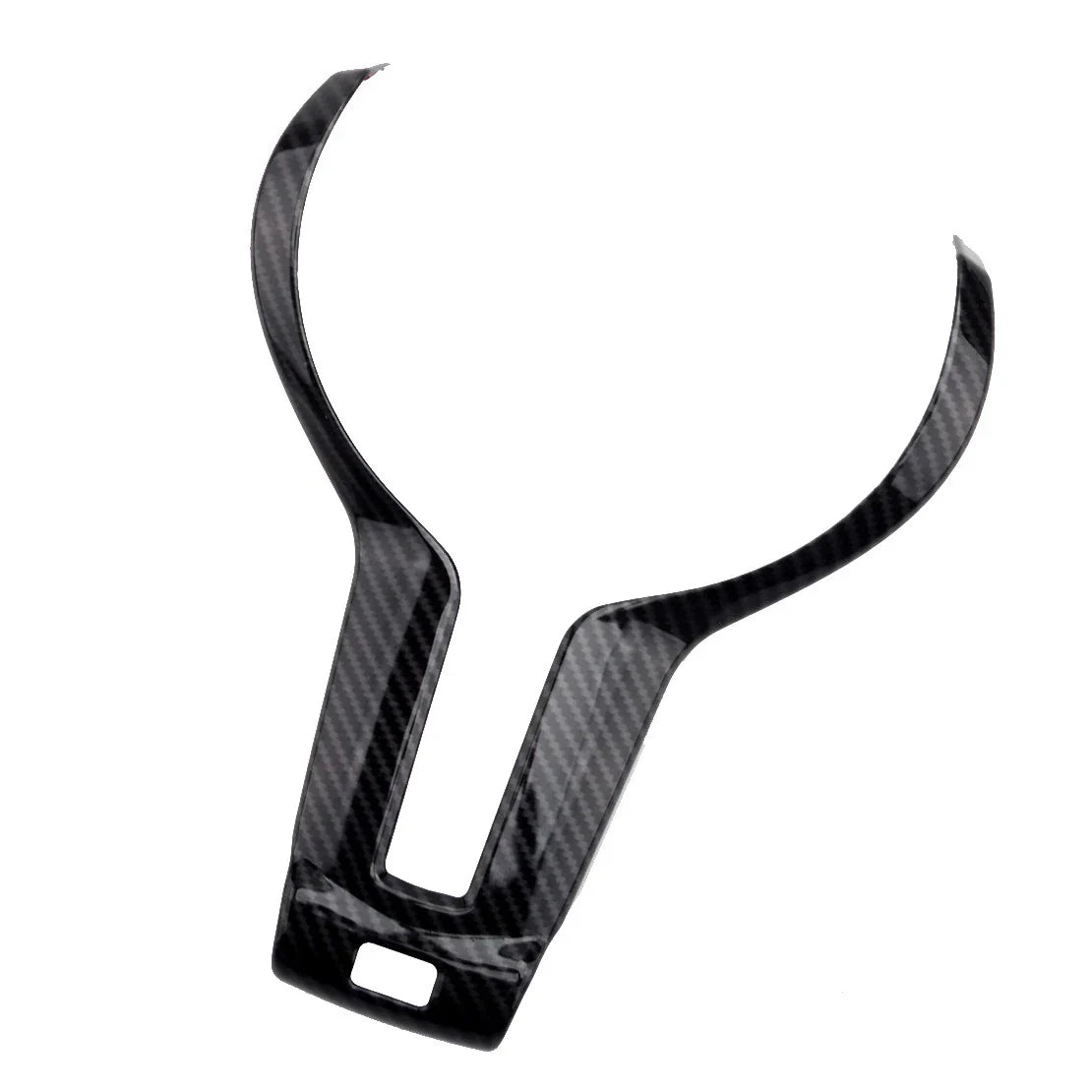 Steering Wheel Cover Edge Frame Decor Carbon Fiber Style for BMW F22 F30 F06 F12 X5 (2012-2020)