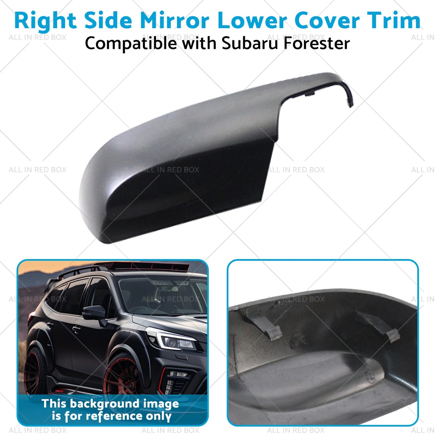 Right Side Mirror Lower Cover Trim for Subaru Forester XV (2012-2018)