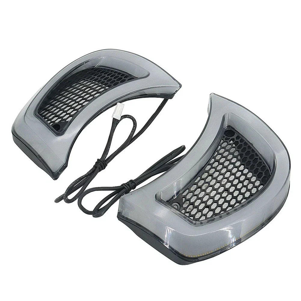 Tracer Headlight Vent Accent LED Indicator Lights for Harley Road Glide (2015-2023)