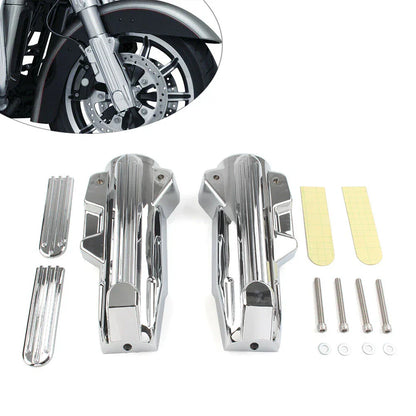 Fork Slider Accents & Lower Covers for Harley Electra Street (2014-2023)
