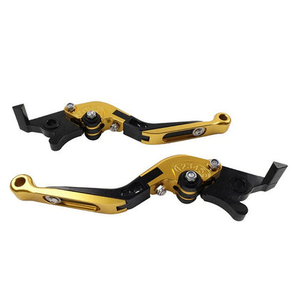 2x Folding Extendable Brake Clutch Levers for Kawasaki Z650 Z900 Ninja (17-22)