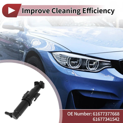 Front Passenger Side Headlight Washer Nozzle for BMW 528i (2011-2016)