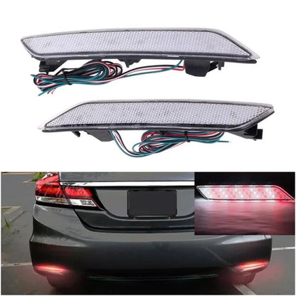 Clear Lens LED Brake Light for Honda Civic Sedan (2013-2015)