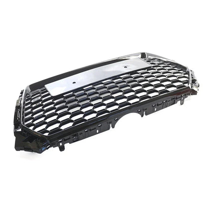 Honeycomb Black Mesh Grille for Audi A4/S4 RS4 B9 (2017-2019)