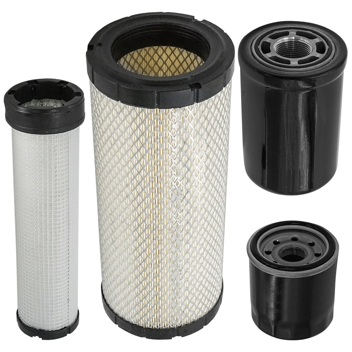 Air and Engine Oil Filter Kit for John Deere 4044R 4049R 4052M (2000–2000)