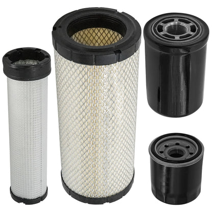 Air and Engine Oil Filter Kit for John Deere 4044R 4049R 4052M (2000–2000)