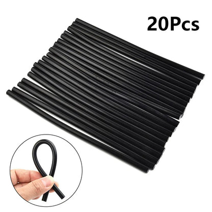 Pack of Twenty Pcs 7x190mm Thermoplastic Resin Glues for Auto Repairs