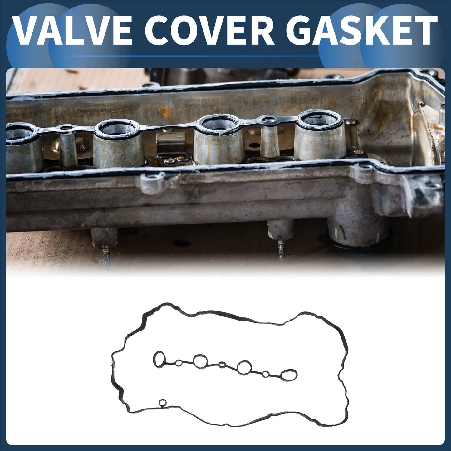Valve Cover Gasket Set   - Cylinder Head Seal 1 x Set