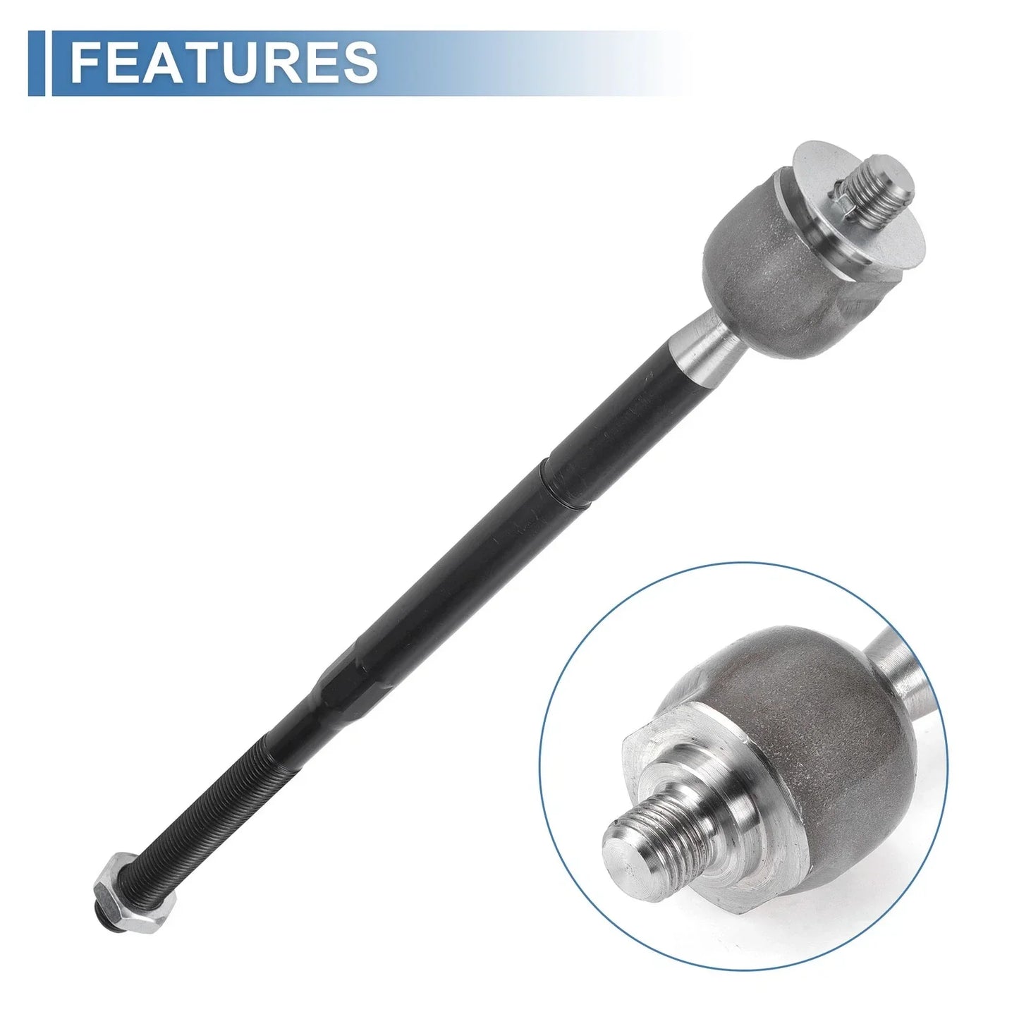 2 x Front Inner Tie Rod End Links for Dodge Journey (2009-2018)