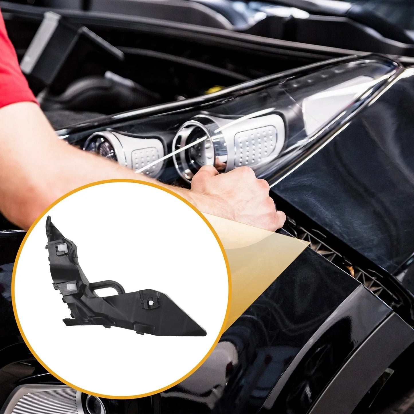 RH Front Bumper Support Bracket for Hyundai Elantra (2017-2018) 1 x Pc