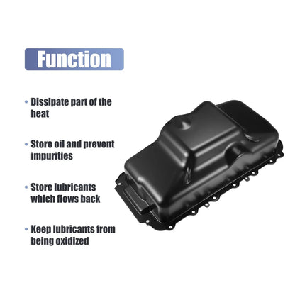 Engine Oil Pan for Dodge Grand Caravan 2001-2010 (2 x Replacement Parts)