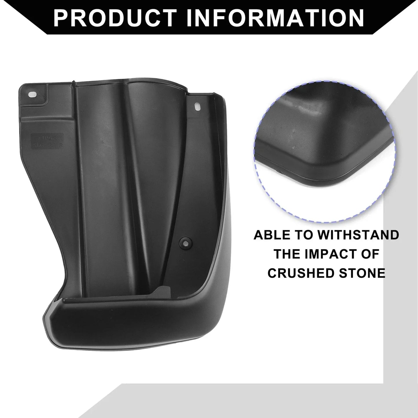 Front & Rear Mud Flap Splash Guards for Honda Odyssey (2009-2013)