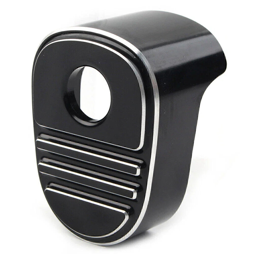 Tri-Line Black Ignition Switch Cover for Harley Touring Bagger FLH (2014-2022)