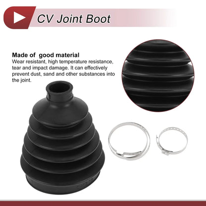 Outer CV Joint Boot Kit with Clamps for Honda CR-V (1999-2006)