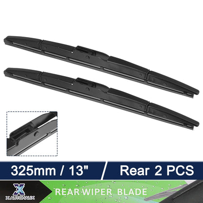 2 x Car Rear Windshield Wiper Blades for Honda CR-V (2012-2016)