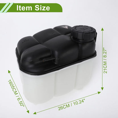 Coolant Expansion Overflow Tank with Cap for Mercedes-Benz 400SE (1992-1993)
