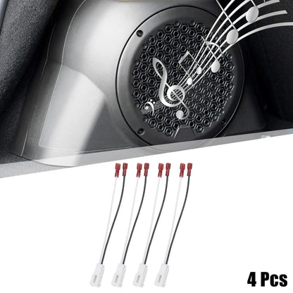 4 x Car Speaker Connector Harness Adapter for Dodge Charger (2011-2020)
