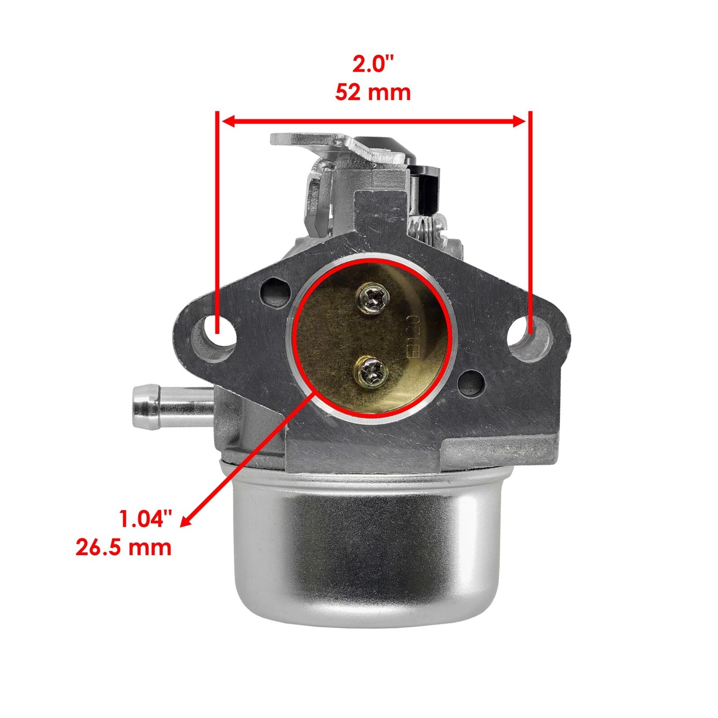 Carburetor Replacement for Kohler CH12.5 26mm Bore (1997–2024)