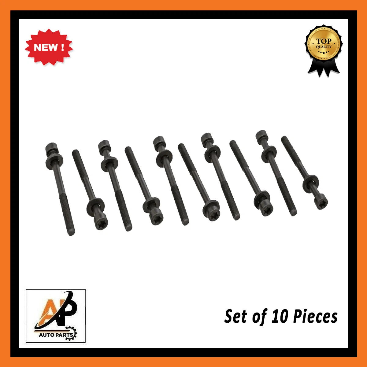 Head Bolts Set OEM Replacement for Vauxhall Opel 20NE C20NE 2.0 (1989–1999)