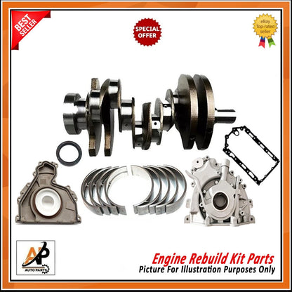 Crankshaft Alloy Steel + Rebuild Kit for Land Rover Range Rover (2010–2013)