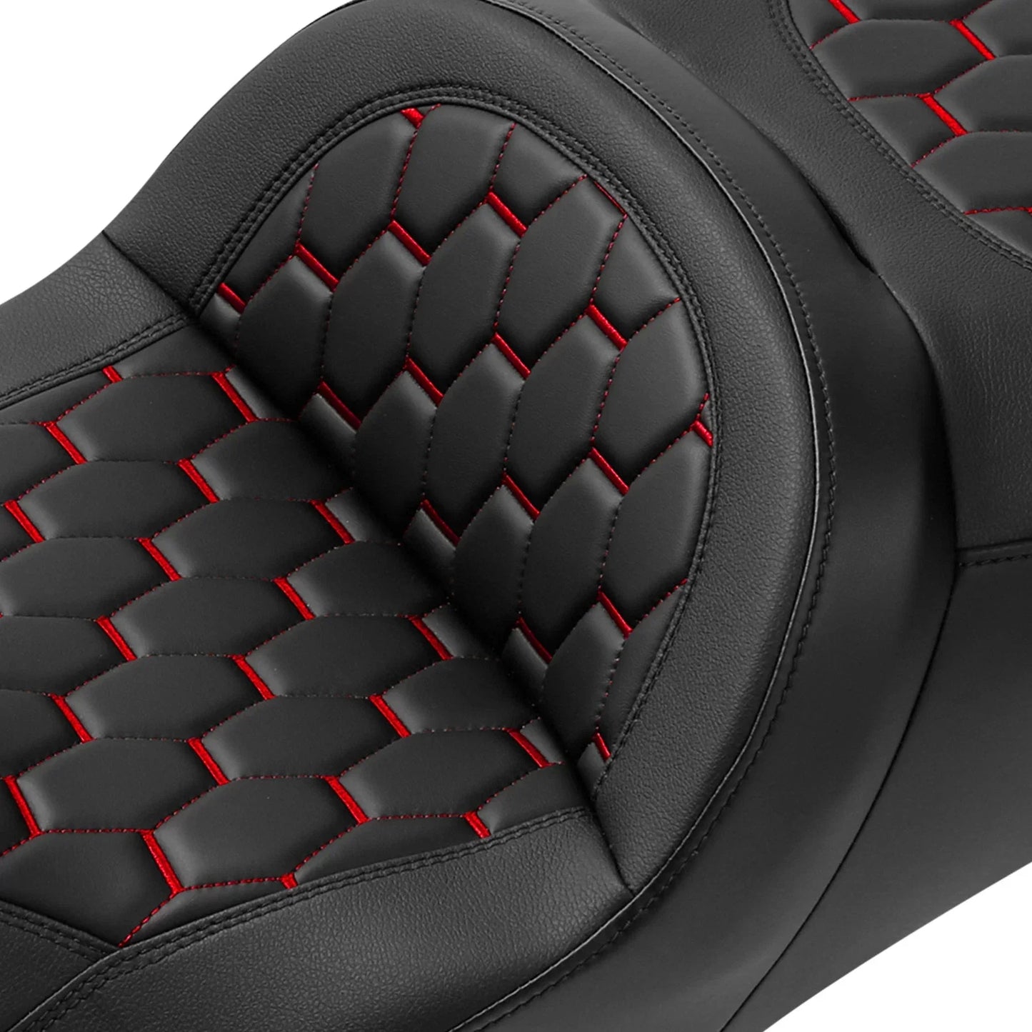 Driver Passenger Gel Seat Backrest for Harley Street Road Glide (2014-2023)