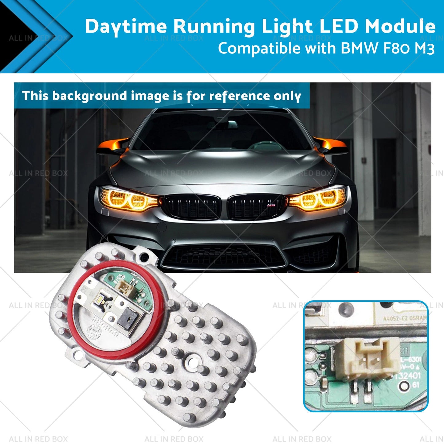 LED Control Unit Headlight Insert Diode Module for BMW 328i (2007-2013)