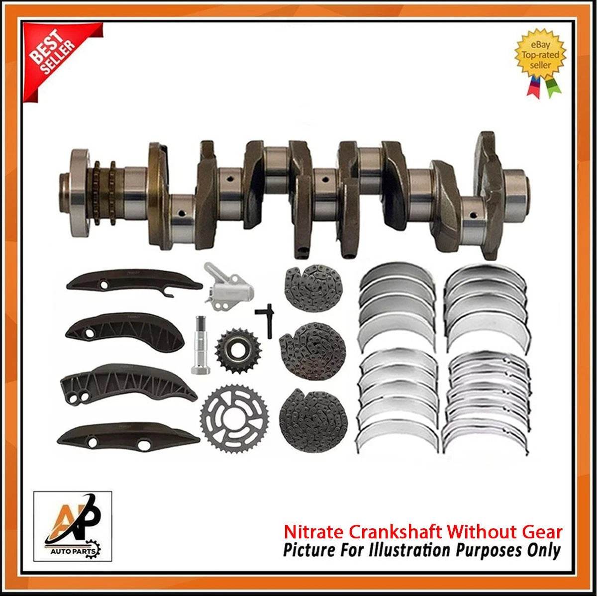 Crankshaft Heavy Duty Replacement for BMW 1 2 3 4 5 2.0 N47 (2010–2018)