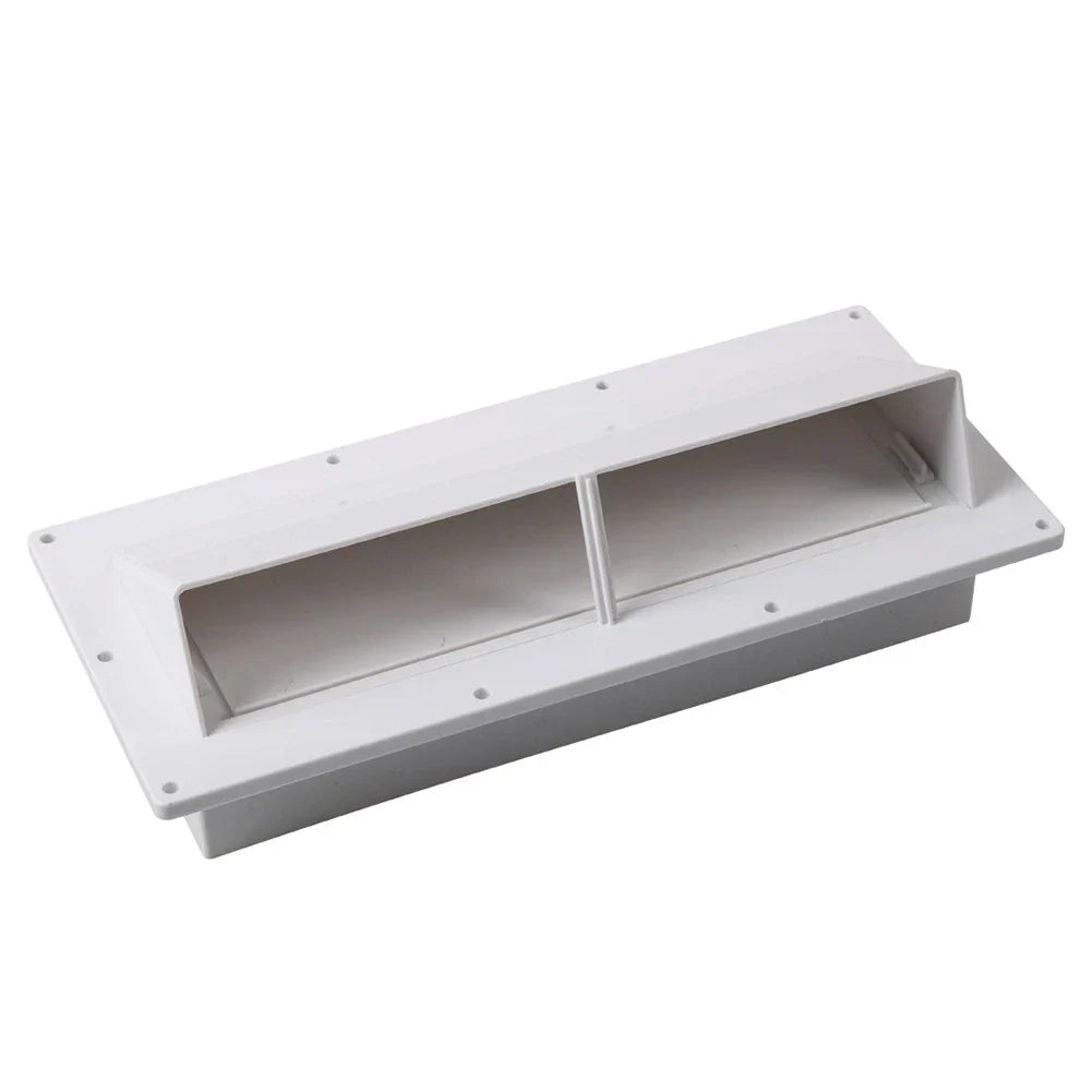 RV Bathroom Exhaust Vent Cover for Trailer Camper Motorhome White