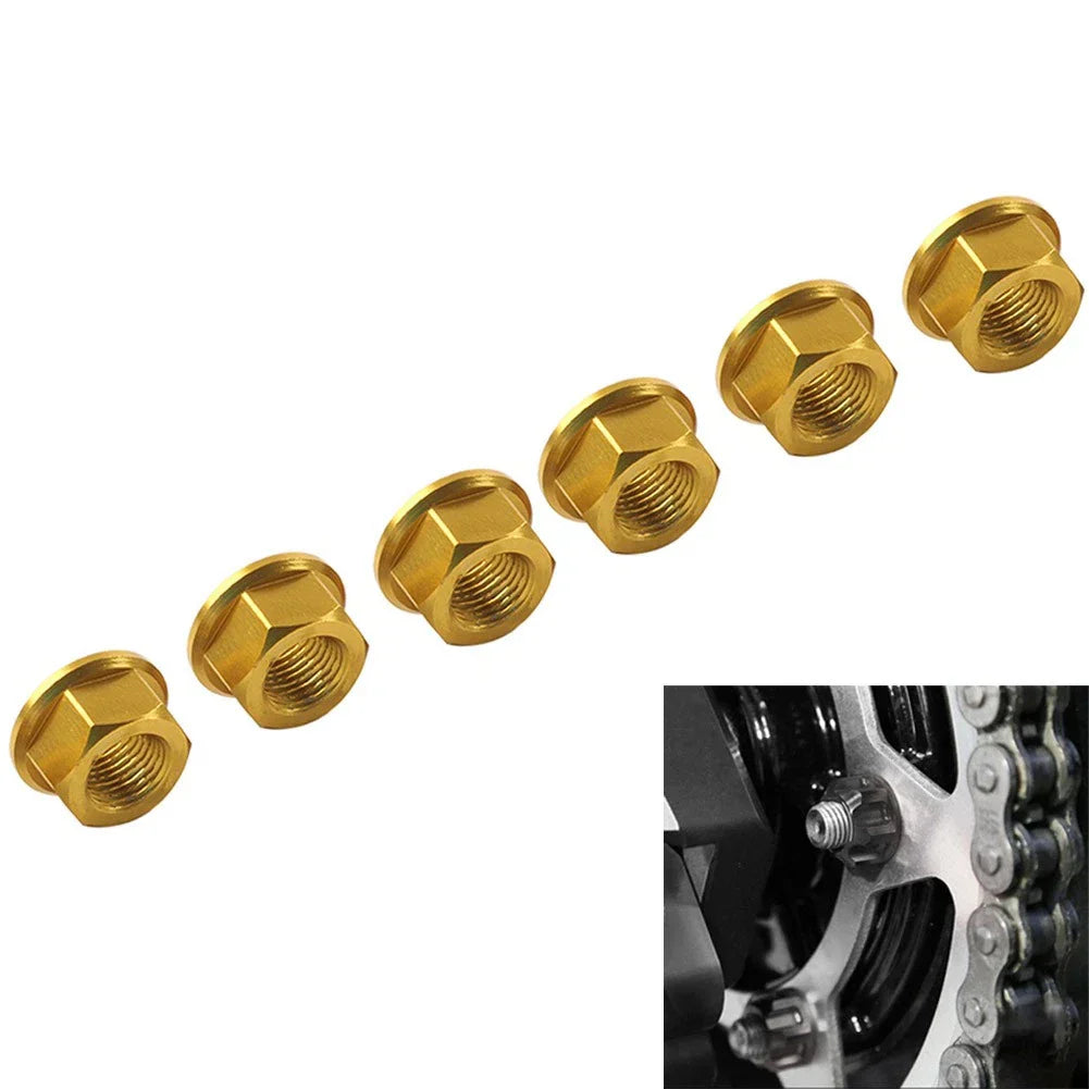 Rear Sprocket Nuts for Ducati Streetfighter Panigale V4 S Speciale (N/A)