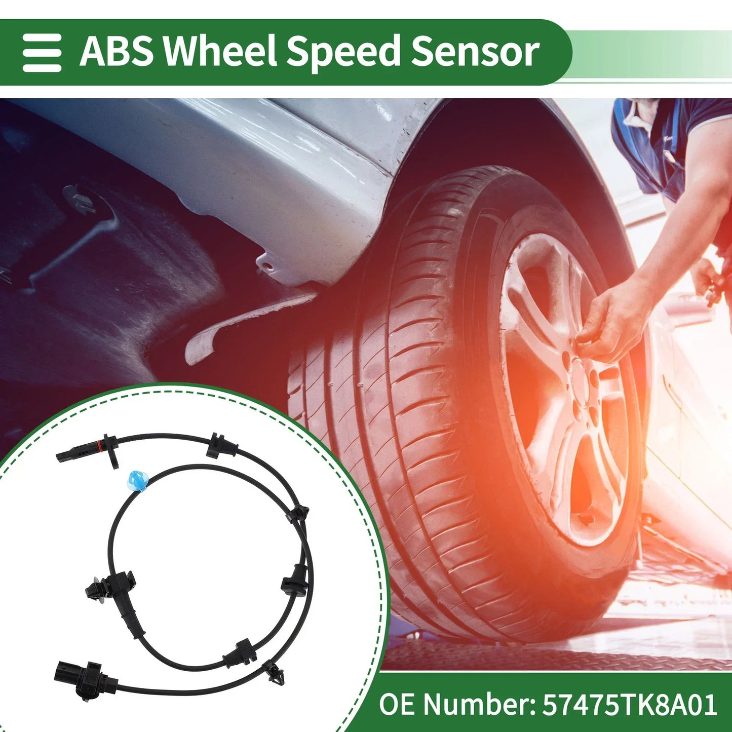 ABS Wheel Speed Sensor for Honda Odyssey (USA Built) 57475TK8A01