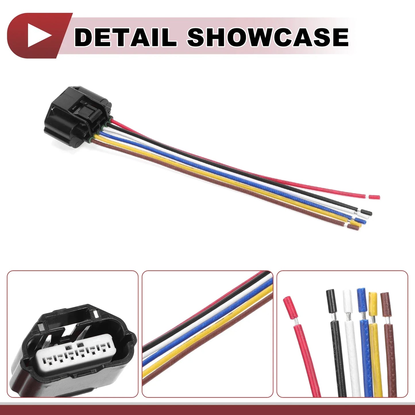 Wiring Harness 6 Pin 18 Gauge for Hyundai EQUUS Ultimate (2014-2016)