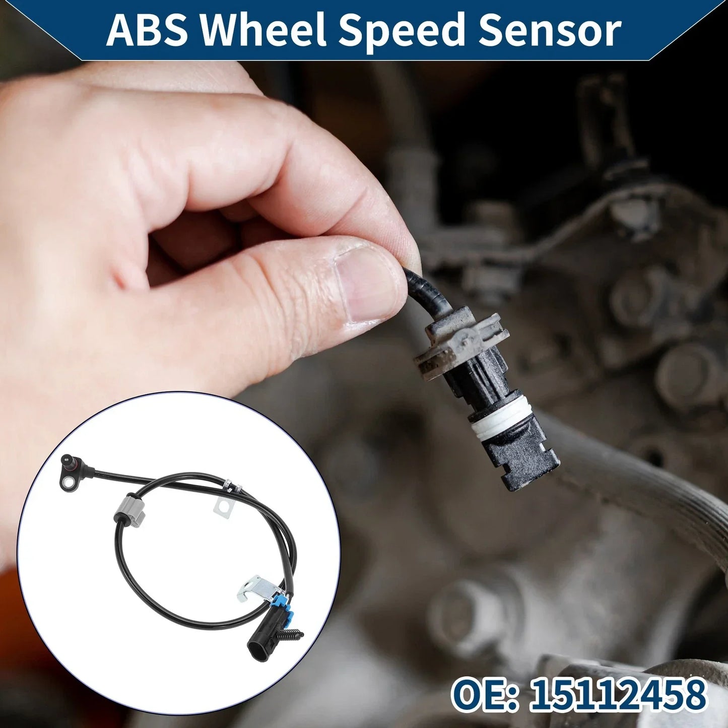 ABS Wheel Speed Sensor for Chevrolet Astro AWD (2000-2005)