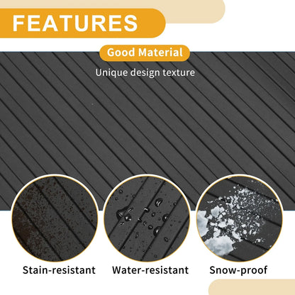 Cargo Liner Rear Trunk Mat for Honda CR-V 5 Seat (2013-2017) Stripe Pattern