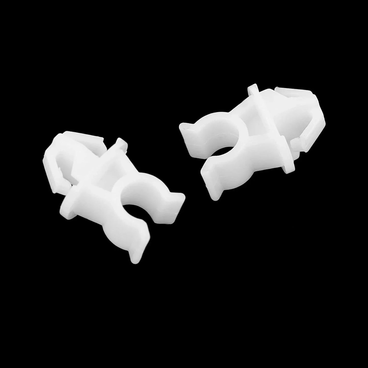 Hood Prop Rod Support Rivet Clips 14 x 11mm White 5 x for Honda